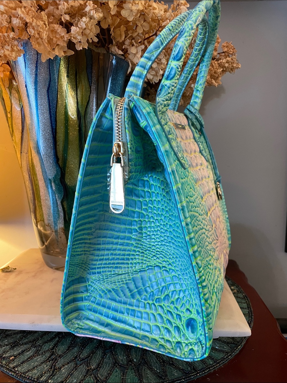 Brahmin Caroline- Cotton Candy Ombre Melbourne - Picture 4 of 6
